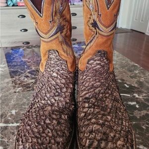 Dan Post Brown and Tan Men's Boots